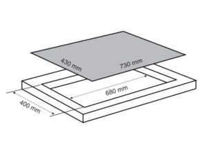 Kích Thước Bếp Điện Từ Hồng Ngoại Đôi Batani EG-16A 2000W Cảm Ứng