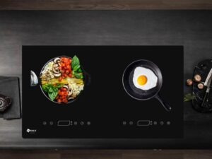 Mặt Đáy Bếp Điện Từ Đôi Arber AB386 2300W Cảm Ứng