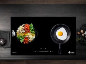 Mặt Đáy Bếp Điện Từ Đôi Arber AB390 2000W Cảm Ứng