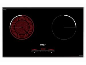 Mặt Trước Bếp Điện Từ Hồng Ngoại Đôi Chefs Eh-Mix333 3000W Cảm Ứng