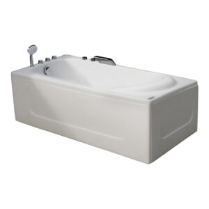 Bồn Tắm Nằm Đơn Massage Acrylic Việt Mỹ 15D Chữ Nhật Góc 3 Bồn Tắm Nằm Việt Mỹ 15D 1490X743 Mm Chữ Nhật