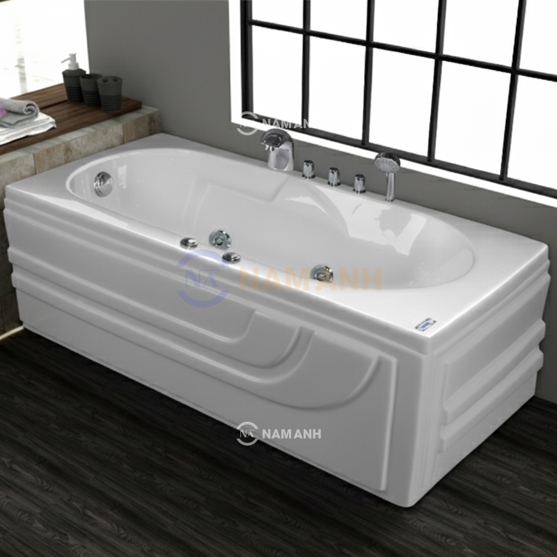Bồn Tắm Nằm Việt Mỹ 16.70 1598x700 mm Chữ Nhật - Thumbnail