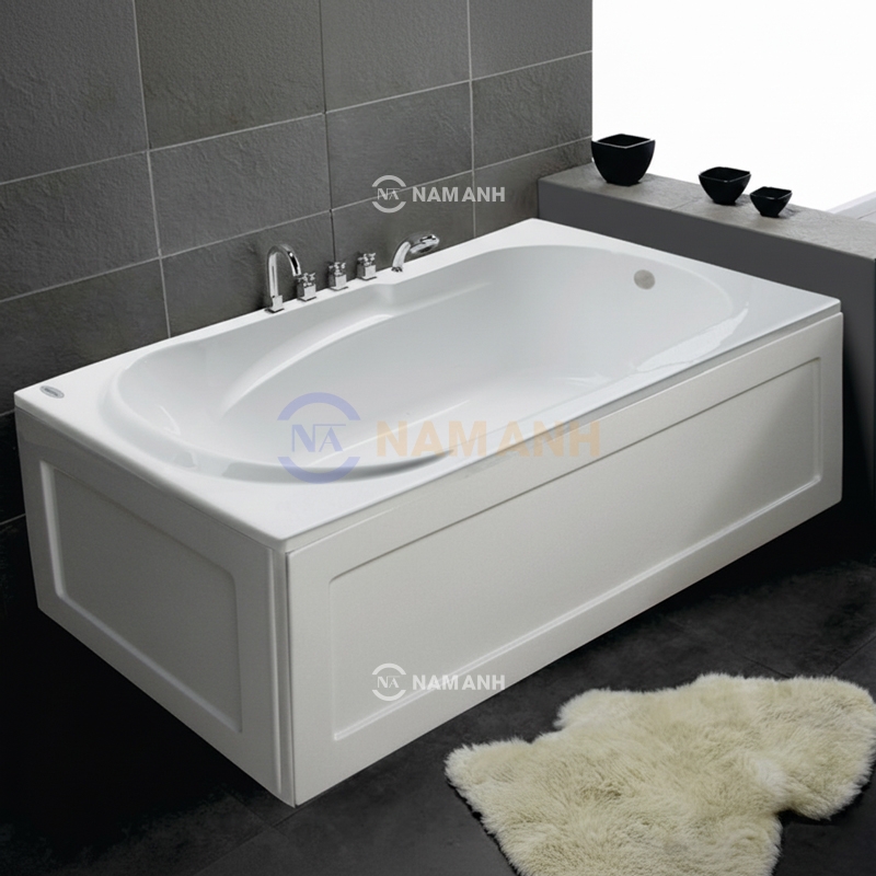 Bồn Tắm Nằm Việt Mỹ 16C 1590x790 mm Chữ Nhật - Thumbnail