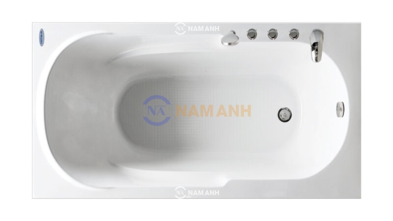 Bồn Tắm Nằm Việt Mỹ 16C 1590x790 mm Chữ Nhật - Top View