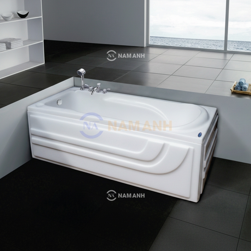 Bồn Tắm Nằm Việt Mỹ 17M 1695x695 mm Chữ Nhật - Thumbnail