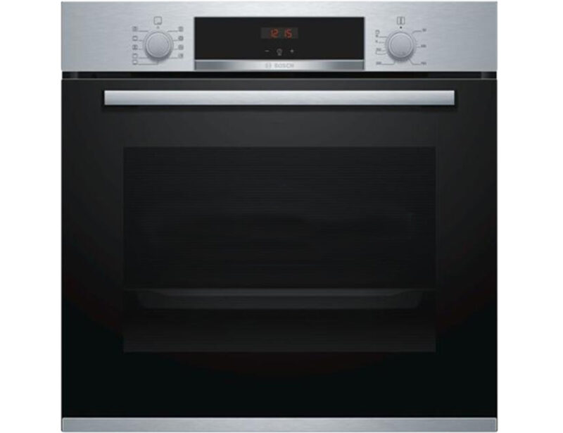 Mặt Trước Lò Nướng Điện Tử Bosch HMH.HBA534BS0A Âm Tủ 71 Lít 3400W
