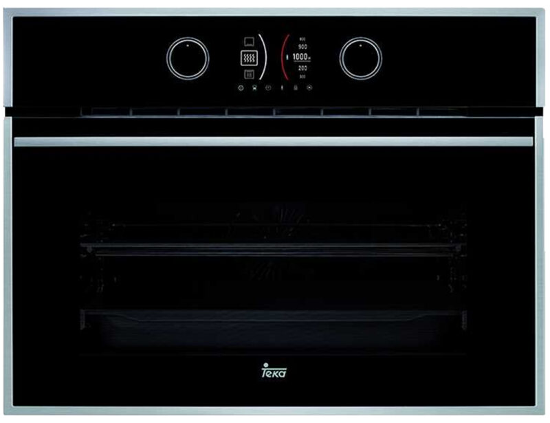 Mặt Trước Lò Nướng Điện Tử Có Vi Sóng Teka MAESTRO HLC 847 C Âm Tủ 41 Lít 2500W