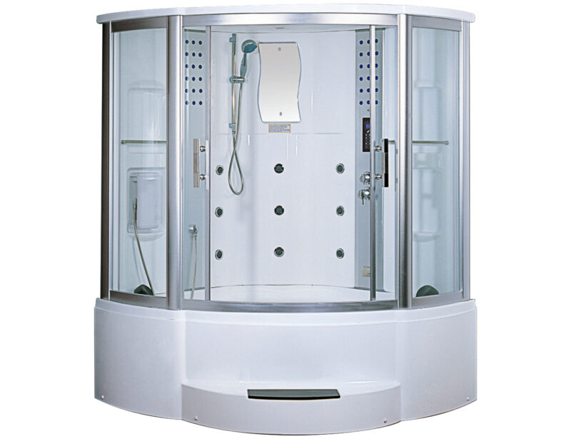 Mặt Trước Phòng Tắm Xông Hơi Ướt Bồn Massage Acrylic Rudylux RD-8227F 1500 x 1500