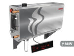 Mặt Trước Máy Xông Hơi Ướt 6KW Harvia HGX60