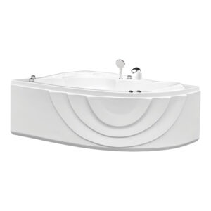 Bồn Tắm Góc Euroca EU1-1511 1500x1100 mm Tam Giác 8 Mặt Trước Bồn Tắm Góc Euroca Eu1-1511 1500X1100 Mm