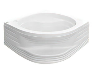 Mặt Trước Bồn Tắm Góc Euroca Eu1-9090 900X900 Mm Tam Giác