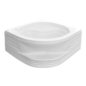 Mặt Trước Bồn Tắm Góc Euroca EU1-9090 900x900 mm Tam Giác