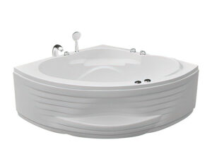 Mặt Trước Bồn Tắm Góc Euroca Eu5-1200 1200X1200 Mm Tam Giác