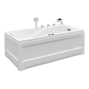 Bồn Tắm Nằm Euroca EU1-1475 1400x750 mm Chữ Nhật 4 Mặt Trước Bồn Tắm Nằm Euroca Eu1-1475 1400X750 Mm Chữ Nhật