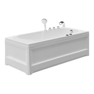 Bồn Tắm Nằm Euroca EU1-1575 1500x700 mm Chữ Nhật 9 Mặt Trước Bồn Tắm Nằm Euroca Eu1-1575 1500X700 Mm Chữ Nhật