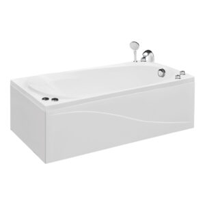 Bồn Tắm Nằm Euroca EU3-1780 1700x800 mm Chữ Nhật 10 Mặt Trước Bồn Tắm Nằm Euroca Eu3-1780 1700X800 Mm Chữ Nhật