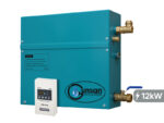Mặt Trước Máy Xông Hơi Ướt 12KW Gunsan GS12KW - Điều khiển điện tử