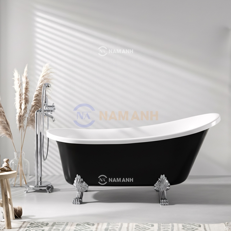 Bồn Tắm Chân Rồng Đặt Sàn Acrylic Rudi RUB121 - Thumbnail