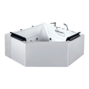 Bồn Tắm Góc Đôi Massage Acrylic Rudi Rub211 1500X1500 Mm Tam Giác 3 - Bon Tam Goc Doi Massage Acrylic Rudi Rub211 1500X1500 Mm