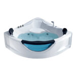 Bồn Tắm Góc Đôi Massage Rudi RUB206 1500x1500 mm Tam Giác