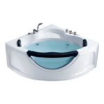 Bồn Tắm Góc Đôi Massage Rudi RUB208 1300x1300 mm Tam Giác