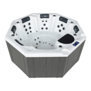 Bồn
  Tắm Jacuzzi 6 Người Rudi RUJ711C 2150x2150 mm Bát Giác
