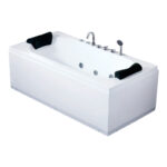 Bồn Tắm Nằm Đôi Massage Rudi RUB230 Chữ Nhật