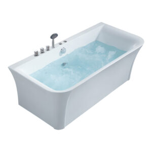 Bồn Tắm Nằm Massage Acrylic Rudi Rub224 1700X800 Mm Chữ Nhật 7 - Bon Tam Nam Massage Acrylic Rudi Rub224 1700X800 Mm