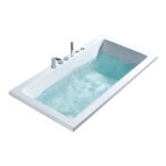 Bồn Tắm Nằm Xây Massage Rudi RUB234 Chữ Nhật