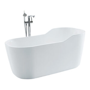 Bồn Tắm Oval Đặt Sàn Acrylic Rudi Rub112 1500X750 Mm 13 - Bon Tam Oval Dat San Acrylic Rudi Rub112 1500X750 Mm