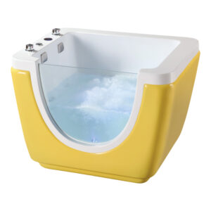 Bồn
  Tắm Trẻ Em Đặt Sàn Massage Acrylic Rudi RUB248 1120x870x850 mm Chữ Nhật