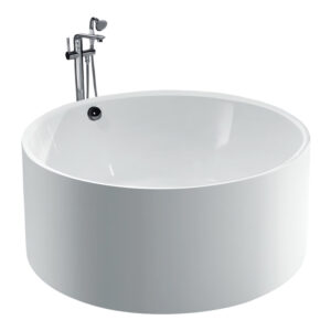 Bồn Tắm Tròn Đặt Sàn Acrylic Rudi Rub102 1400X1400 Mm 4 - Bon Tam Tron Dat San Acrylic Rudi Rub102 1400X1400 Mm